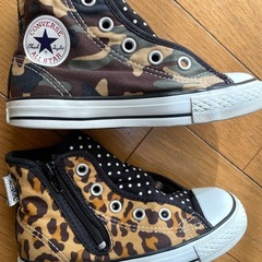 17cm／コンバースハイカットスニーカー の画像