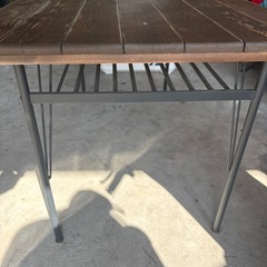 木製　原木　テーブル　おしゃれの画像