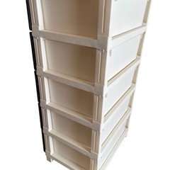 5段収納ボックスの画像