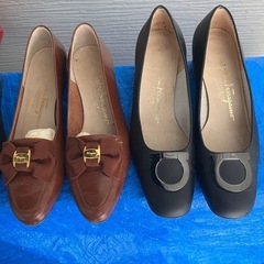 サルバトーレフェラガモ　ガンチーニ　パンプスの画像