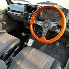 超格安!! 早い者勝ち!! 福島発!! スズキ ジムニー JA11 HC 5速マニュアル MT 社外パーツ多数 リフトアップ エアコン パワステ SJ30 JA71 JA12 JA22 JB23 JB64の画像