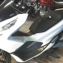 HONDA PCX125-3 白 エンジン始動動画 自賠責保険で乗れます 半額配送キャンペーン 期間限定 現状渡し諸経費￥0- 横浜 P-Yardの画像