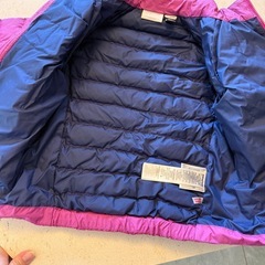 【patagonia】キッズ　ダウンの画像