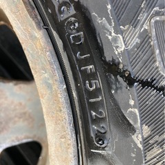 215/80R16 スタッドレスホイール付き4本セットの画像