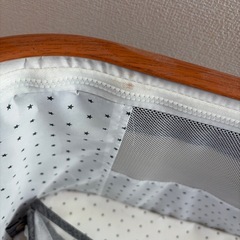 【美品】ミニサイズ ベビーベッドの画像