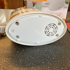 M2507-369 IRIS OHYAMA 加熱式加湿器 SHM-100U-G 通電確認済み キズ汚れ有り　の画像