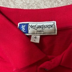 イブサンローラン　ポロシャツ　Lサイズの画像