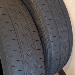 夏タイヤ差し上げます。145/80-13の画像