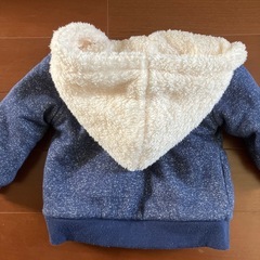 モコモコアウター 80㎝の画像
