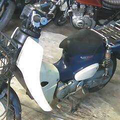 HONDA スーパーカブ110-3プロ 紺 格安提供車 エンジン始動動画 半額配送キャンペーン 限定 現状渡し諸経費￥0- 横浜 P-Yardの画像