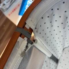 【美品】ミニサイズ ベビーベッドの画像