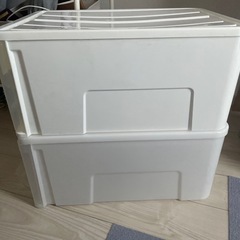 衣装ケース2個の画像