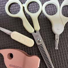 ベビー用品⭐️育児用品⭐️ヘアカット⭐️つめ切り⭐️鼻掃除ピンセット⭐️ハサミ⭐️出産準備
の画像