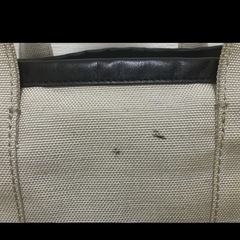 MARC JACOBS THE TOTE BAG アイボリー/ブラックの画像