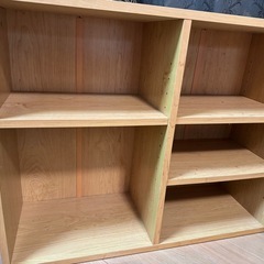 カラーボックス　収納棚の画像