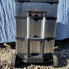 SK11 ステンレス ツールステーション 3段 幅570×奥350×高さ830mm F-TS003の画像