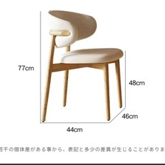 カグー　ダイニングチェアの画像