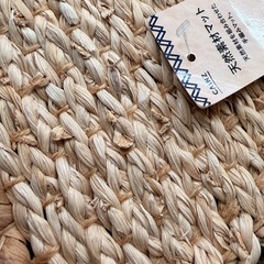 カインズ⭐️新古品⭐️天然素材マット⭐️の画像