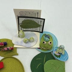 季節を彩るちりめん　和紙細工の画像