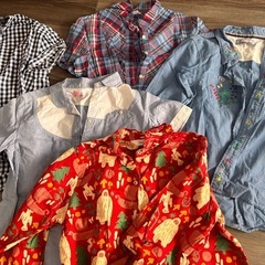 今月処分　シャツ5枚の画像
