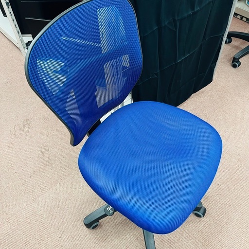 激安】業務用メッシュチェア CF-2M  ブルー