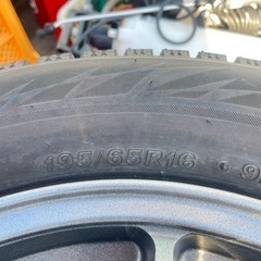 １６インチ　冬タイヤの画像