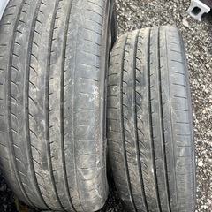 225/60/17 30ヴェルファイア　後期HV 純正ホイールの画像