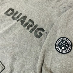 【デュアリグ（DUARIG）】メンズ　長袖　パーカー　フード付き　Lサイズの画像