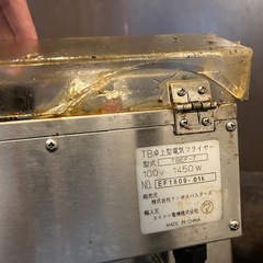 TB 卓上型電気フライヤー　TBEF-7の画像