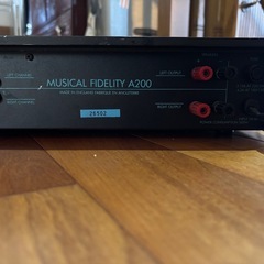 MUSICAL FIDELITY A200200の画像