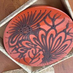 お重　重箱　一段　おせち　オードブル　赤飯　お弁当　弁当　仕切りあり　仕切り　和食器　漆器の画像