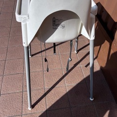 （引取先決定）IKEA ハイチェア　ベビーチェアの画像