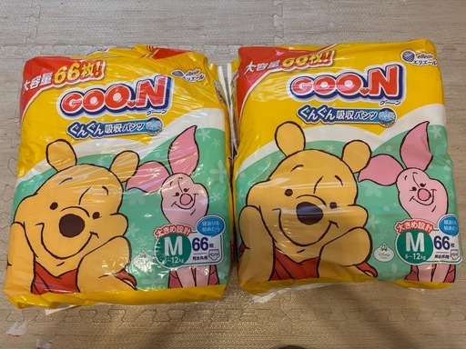 【グーン  Mパンツ66枚】計10パック