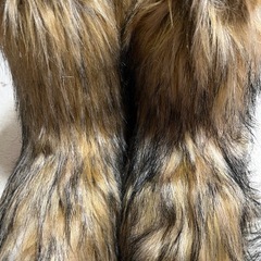 むムートンブーツの画像