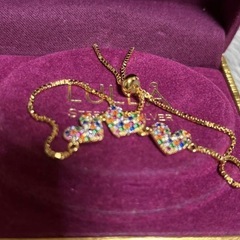 ハートのブレスレット の画像