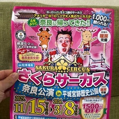 サーカスチケットの画像
