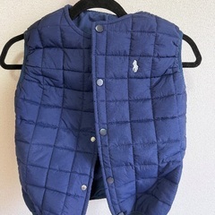 新品未使用⭐︎130〜140cmラルフ風ベスト2枚セットの画像