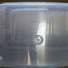 米びつ5キロ　フードストッカー　ミニキャスター付き中古　無料　決まりましたの画像