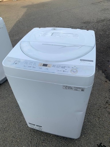 ③✅SHARP 電気洗濯機✅ ✅ES-GE6C-W✅