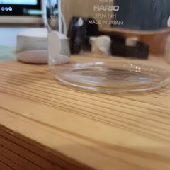 HARIO製熱湯可能取っ手付き水差しの画像