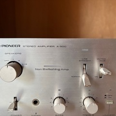 PIONEER パイオニア　プリメインアンプ　ステレオ　アンプ　A-500500の画像