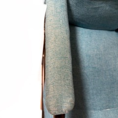 リクラインニングソファー&オットマンの画像