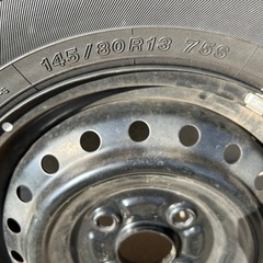 タイヤ付きホイールの画像