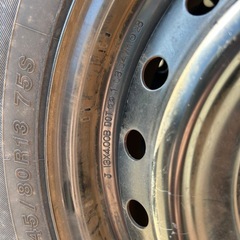 タイヤ付きホイールの画像