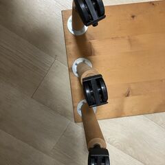 手作り　安定感のある小机　（中古）の画像