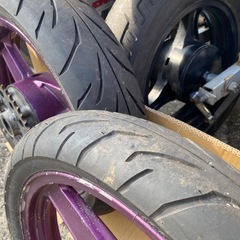 ☆ ★ EX250H ZZR250 前後タイヤホイールセット ★ ☆の画像