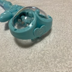 プリンセスステッキ　魔法の杖　ハート　水色　光るおもちゃ　変身ごっこ　プリキュアの画像