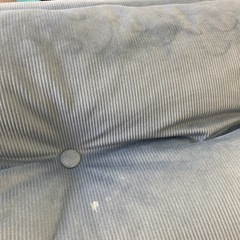 【ジモティー割引で最大15％OFF⭐️】フロアソファー ブルーの画像