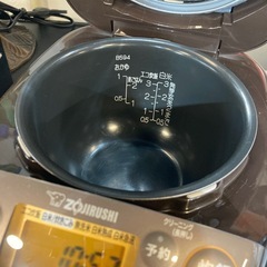 【ジモティー割】象印 2022年製 3合炊き炊飯器（ID1578）の画像