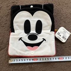 新品　ミッキーマウス ミニー　折りたたみポーチの画像